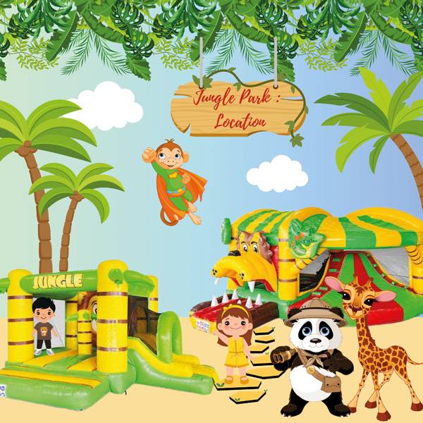 UNE AUTRE FAÇON DE S’AMUSER AVEC LE SERVICE LOCATION ET ANIMATIONS DE JUNGLE PARK !